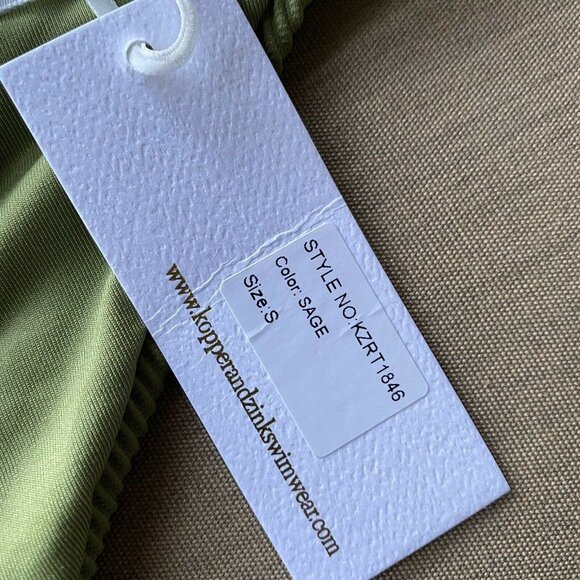 REVOLVE Women's KOPPER & ZINK Molly Bikini set S - Picture 8 of 8